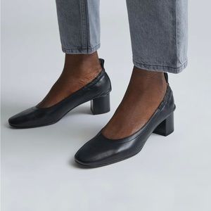Everlane Day Heels - Black - Size 9 (Fits like 8.5)